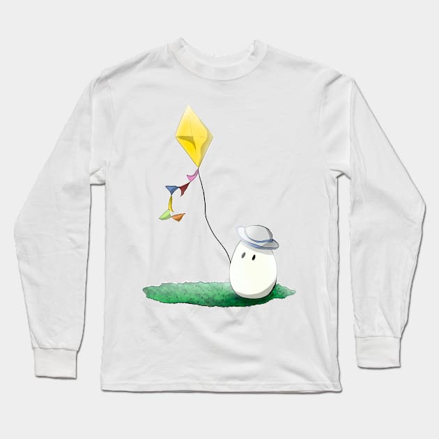 Fly A Kite Long Sleeve T-Shirt by VictoriaLehnard